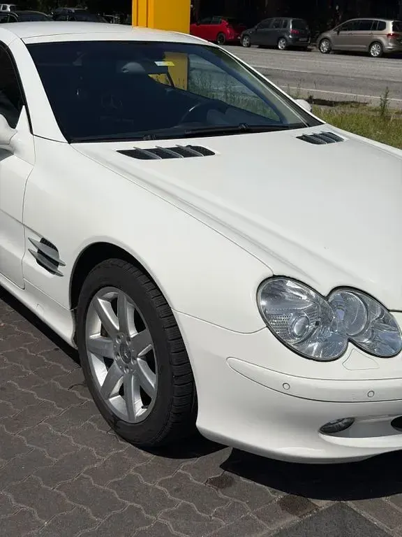 Gebraucht Mercedes SL350 245 PS (180 kW) 2003 Weiß Cabrio