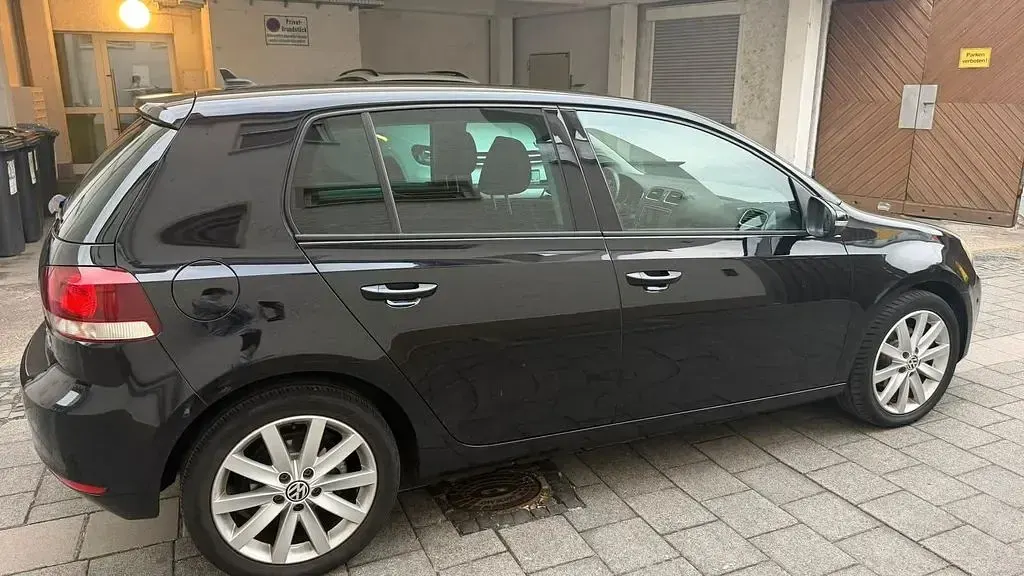 Gebraucht VW Golf VI Highline 122 PS (89 kW) 2010 Schwarz Limousine