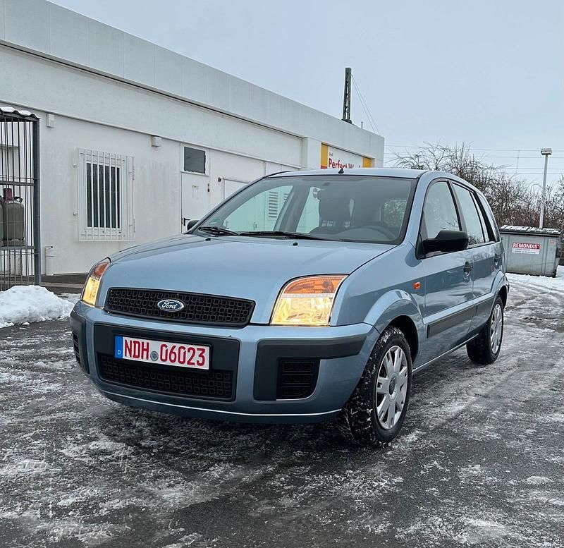 Gebraucht Ford Fusion Fun X 101 PS (74 kW) 2006 Blau Kleinwagen
