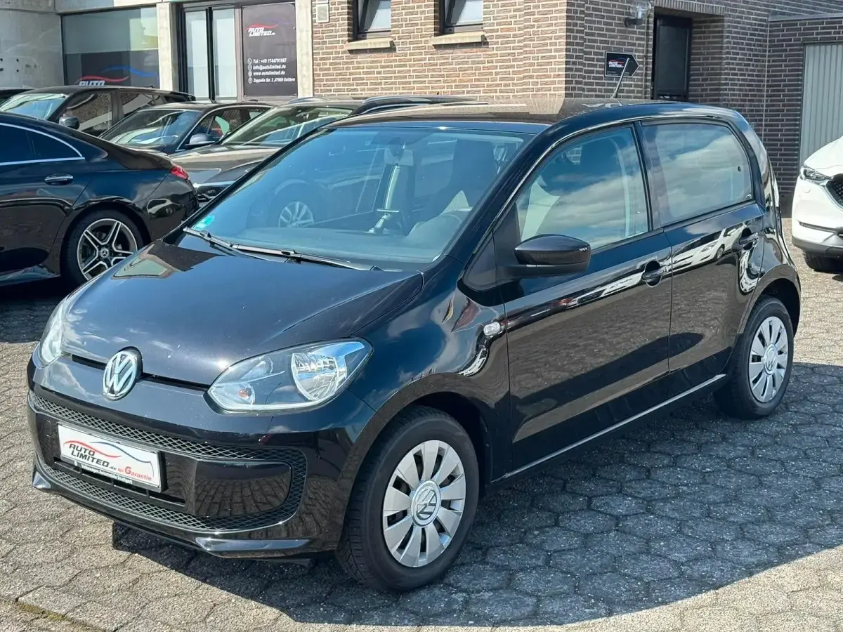 Gebraucht VW up! move up! 60 PS (44 kW) 2016 Schwarz Kleinwagen