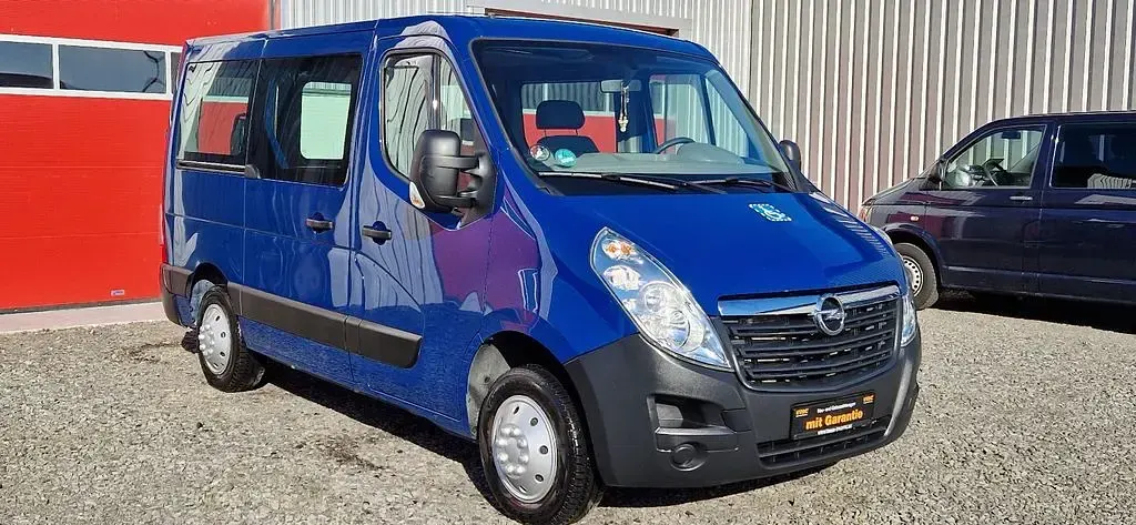 Używany Opel Movano 125 KM (91 kW) 2015 Niebieski Minivan