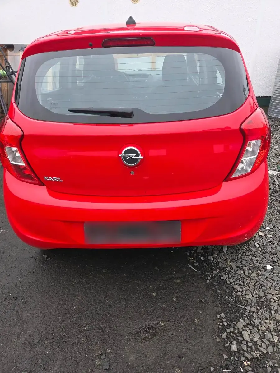Gebraucht Opel Karl 75 PS (55 kW) 2016 Rot Kleinwagen
