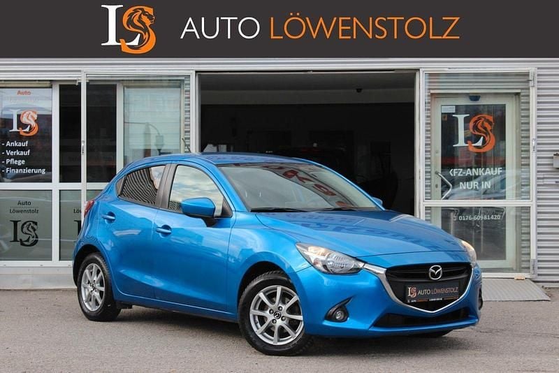 Gebraucht Mazda 2 Exclusive-Line 90 PS (66 kW) 2015 Blau Kleinwagen