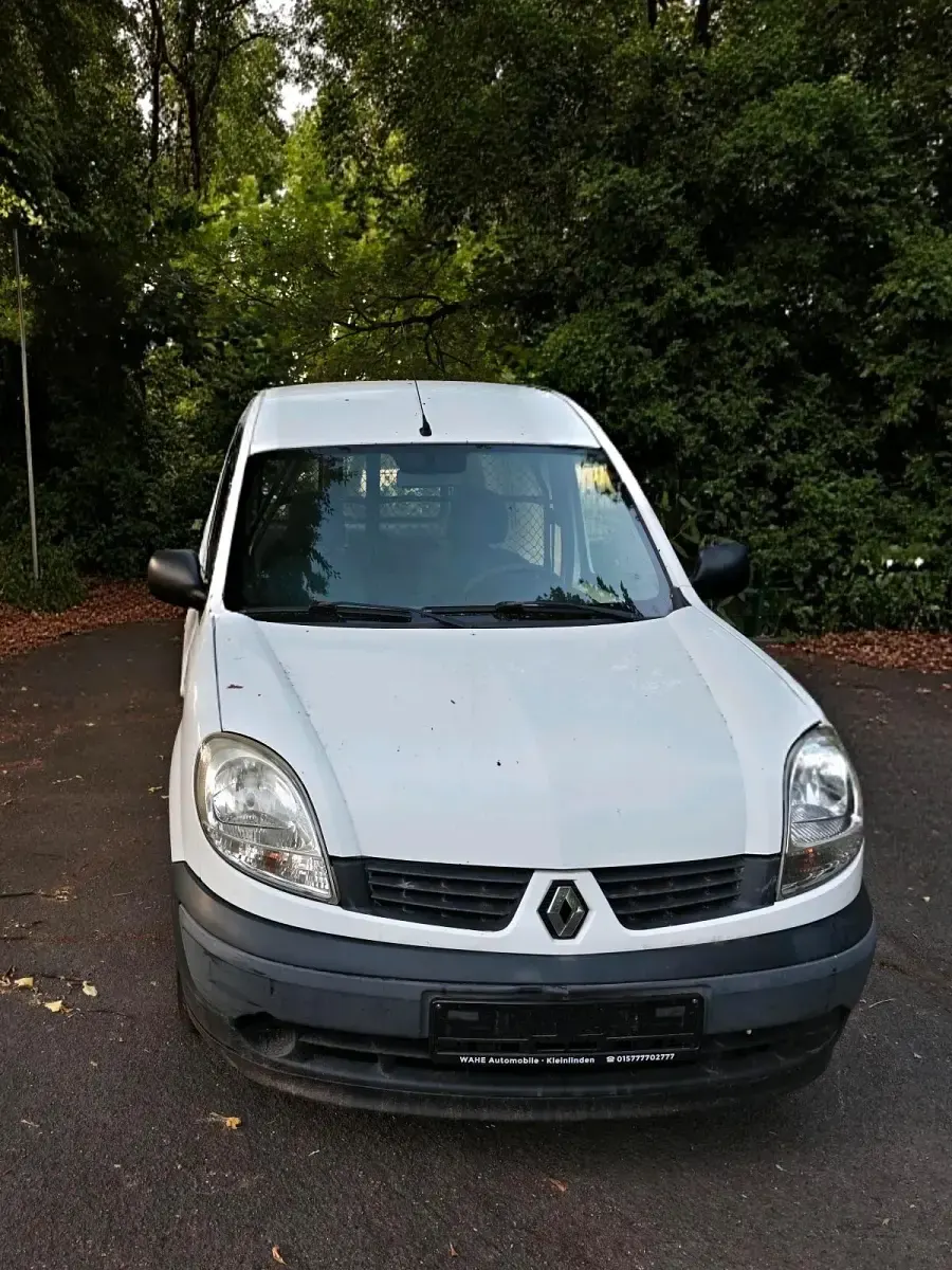 Gebraucht Renault Kangoo 68 PS (50 kW) 2007 Weiß Van / Kleinbus