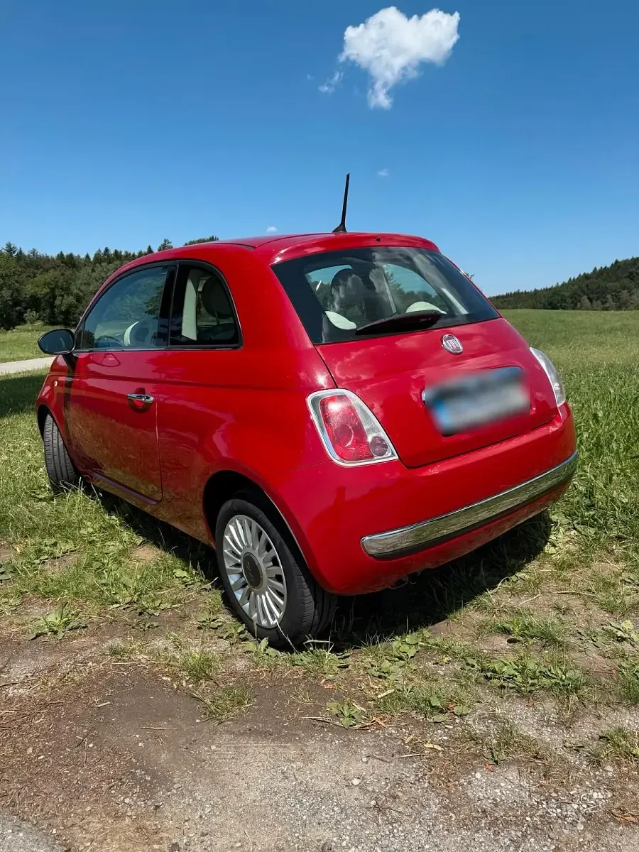 Gebraucht Fiat 500 Lounge 69 PS (50 kW) 2013 Rot Kleinwagen