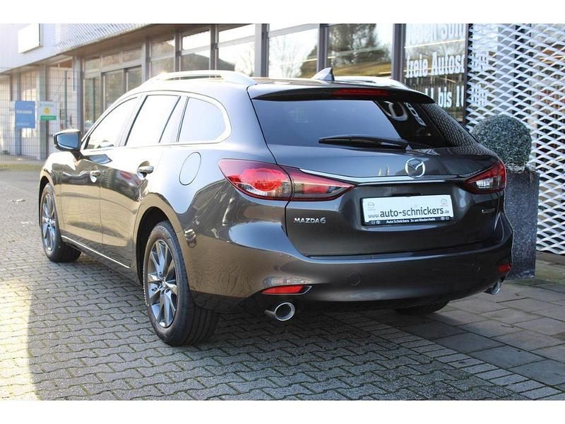 Gebraucht Mazda 6 Center-Line 145 PS (106 kW) 2022 Obsidiangrau metallic Kombi