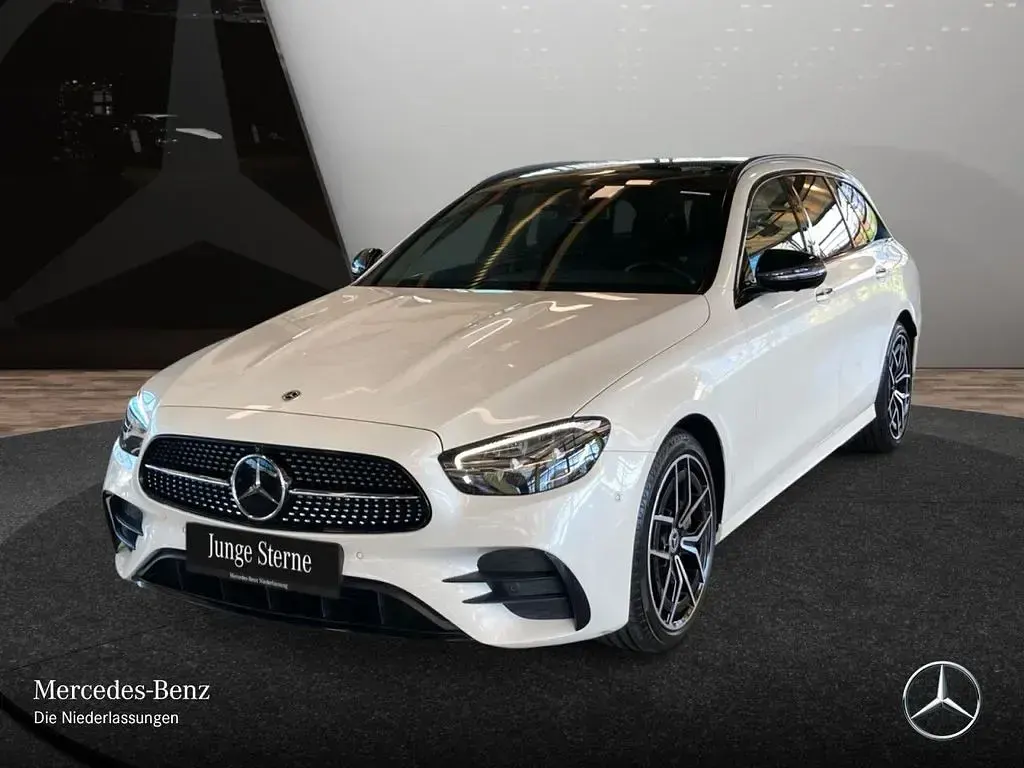 Brugt Mercedes E400 AMG 330 HK (242 kW) 2022 Hvid Sedan