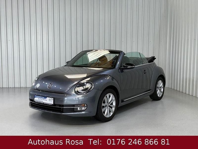 Grau Gebraucht 2014 VW Beetle Cabrio | 11.950 € (Guter Preis) - Bild 1/4
