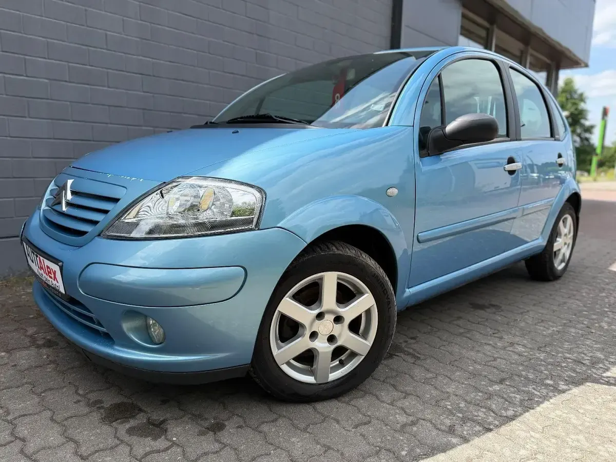 Gebraucht Citroën C3 Exclusive 109 PS (80 kW) 2004 Blau Kleinwagen