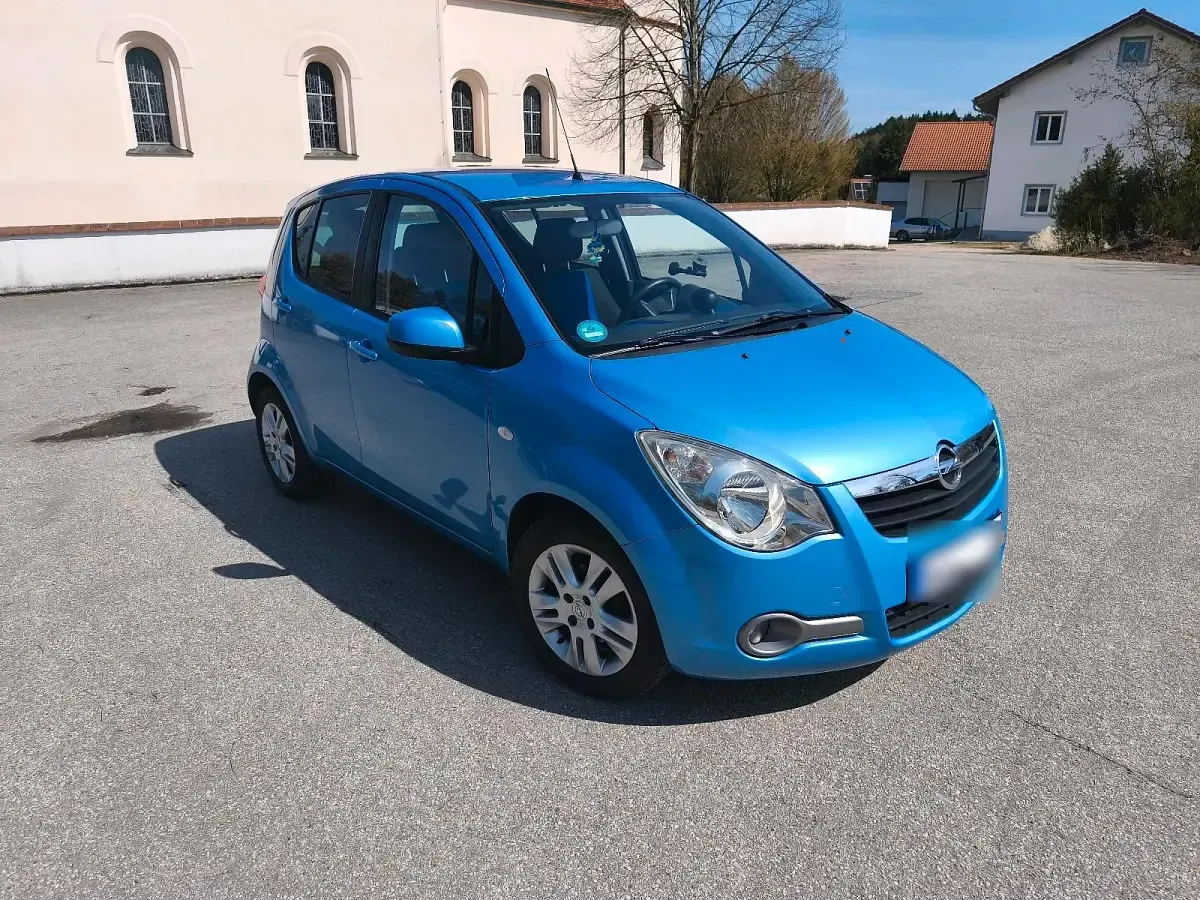Occasion Opel Agila 48 ch (35 kW) 2008 Bleue Citadine