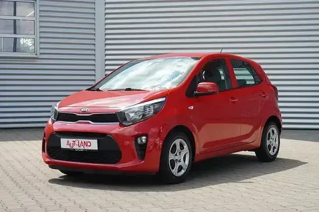 Gebraucht Kia Picanto Attract 67 PS (49 kW) 2019 Rot Kleinwagen