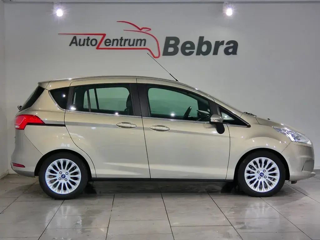 Gebraucht Ford B-MAX Titanium 101 PS (74 kW) 2013 Silber Van / Kleinbus