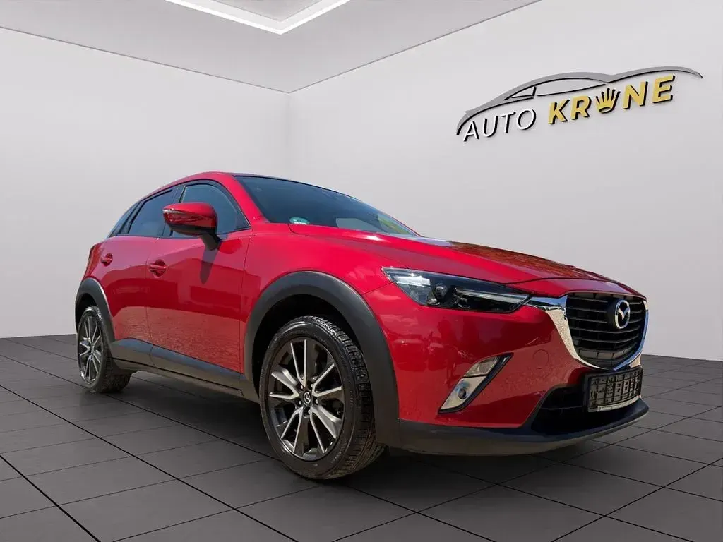 Gebraucht Mazda CX-3 Exclusive-Line 150 PS (110 kW) 2016 Rot SUV