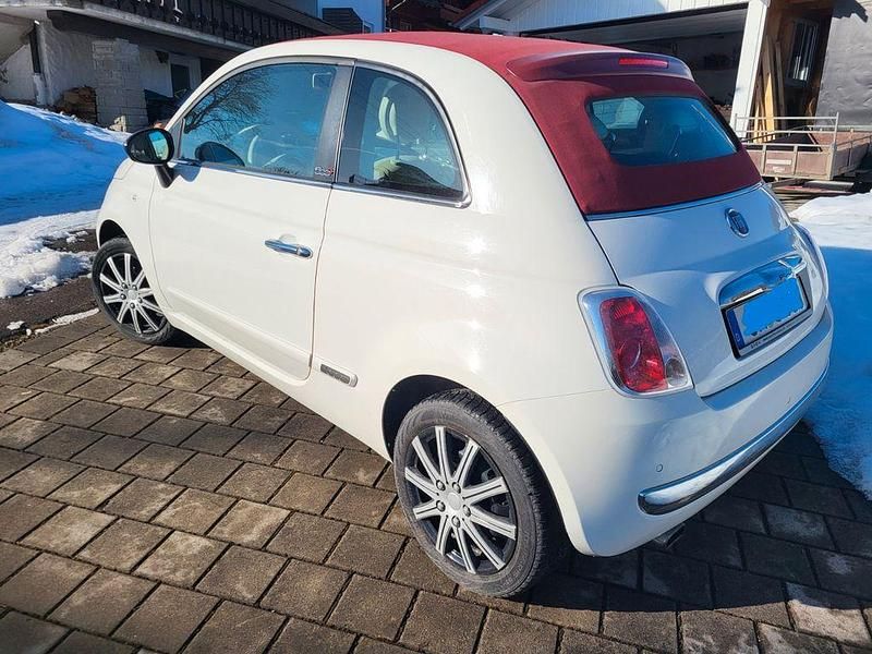 Second-hand Fiat 500C 69 CP (50 kW) 2014 Alb Cabrio