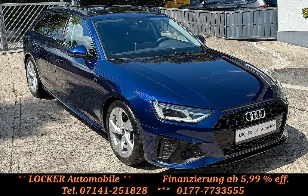Gebraucht Audi A4 S-Line 204 PS (150 kW) 2023 Blau Kombi