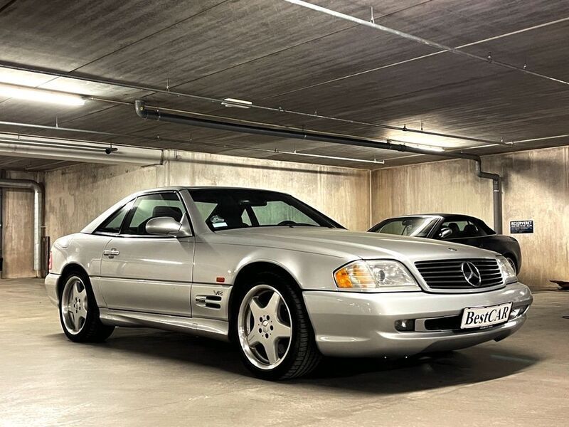 Silber Gebraucht 1999 Mercedes SL600 Cabrio | 37.999 € (Teuer) - Bild 1/4