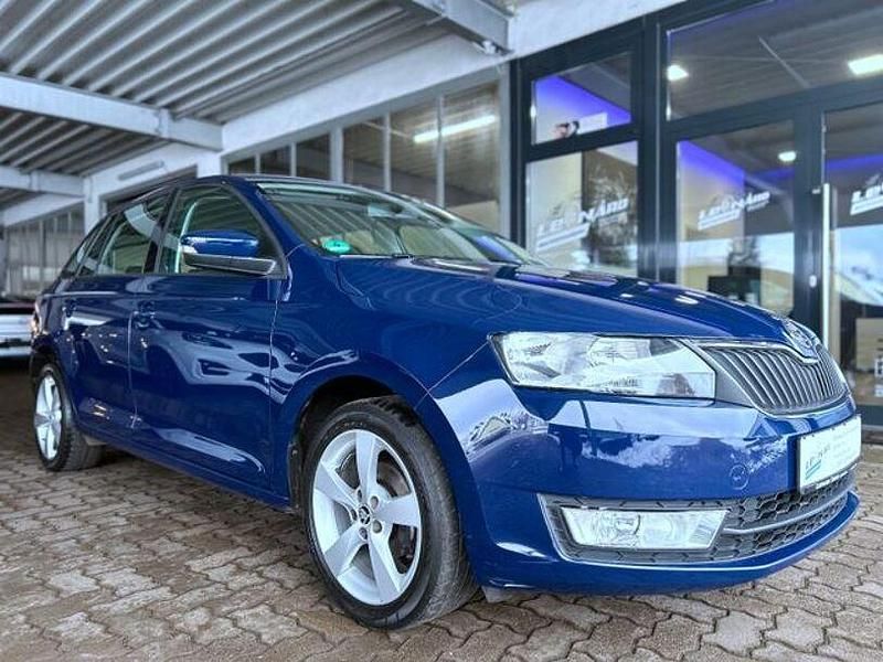Gebraucht Skoda Rapid 90 PS (66 kW) 2017 Blau Kombi