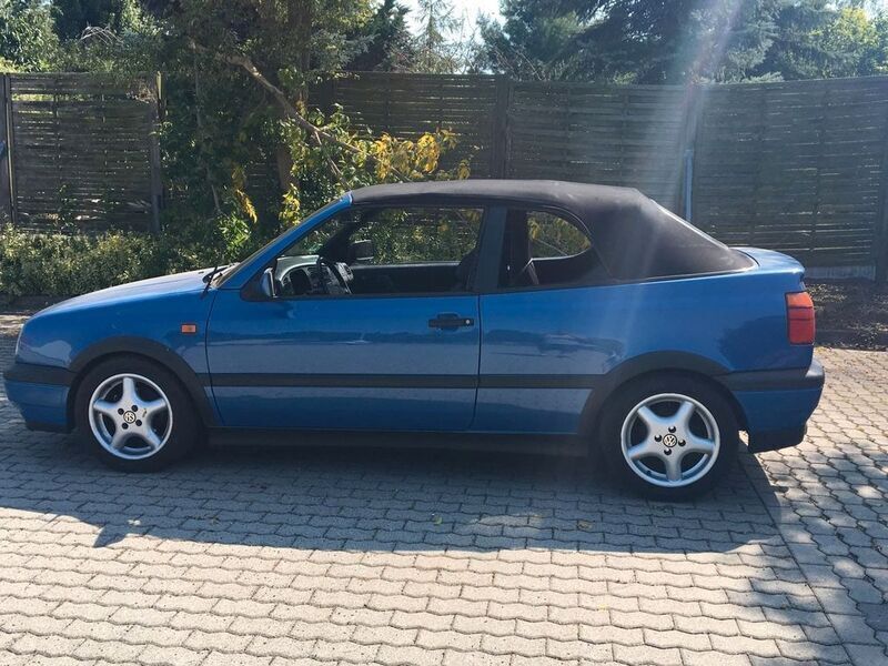 Gebraucht VW Golf Cabriolet 75 PS (55 kW) 1993 Blau Cabrio