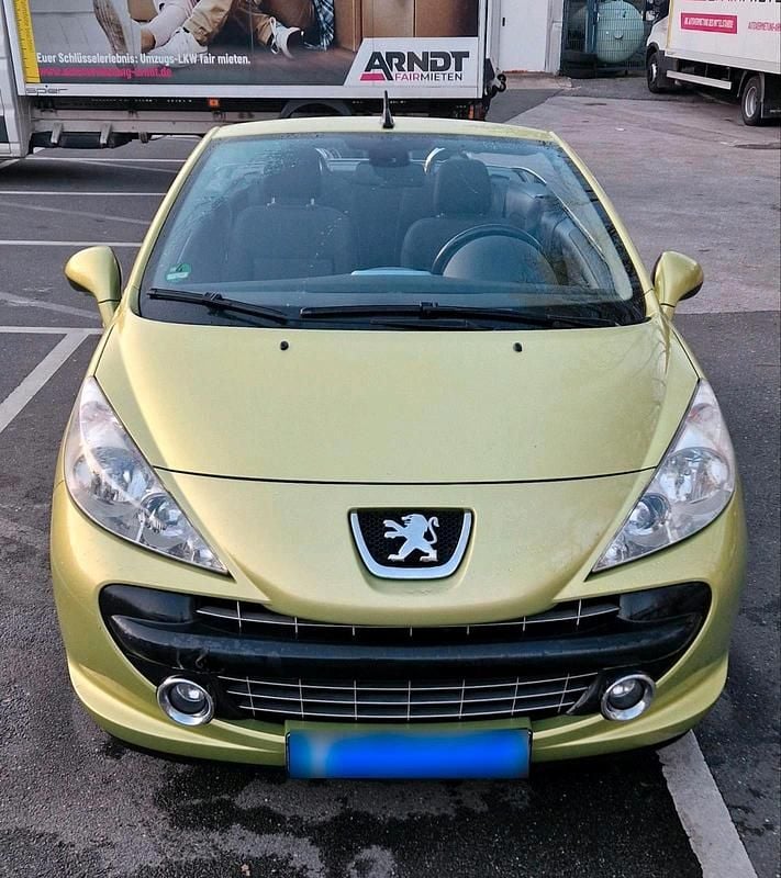 Gebraucht Peugeot 207 CC 120 PS (88 kW) 2007 Grün Cabrio