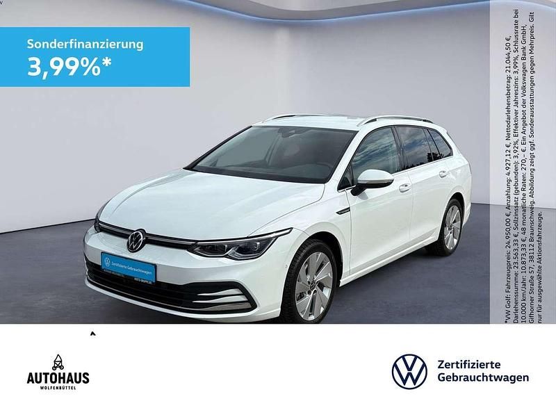 Pure white Gebraucht 2022 VW Golf VIII Style Kombi | 23.640 € (Fairer Preis) - Bild 1/4