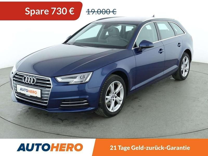 Blau Gebraucht 2017 Audi A4 Sport Kombi | 18.270 € (Etwas zu teuer) - Bild 1/3