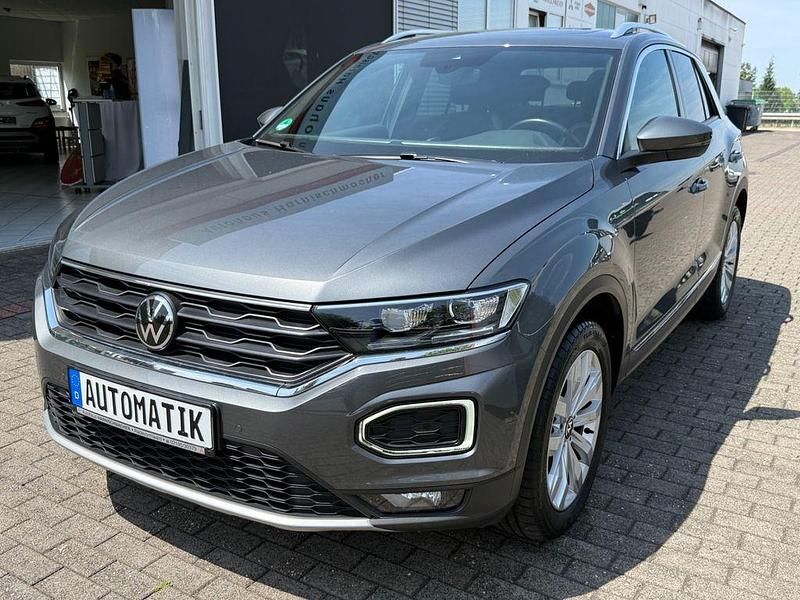 Grau Gebraucht 2021 VW T-Roc Sportline SUV | 24.990 € (Fairer Preis) - Bild 1/4