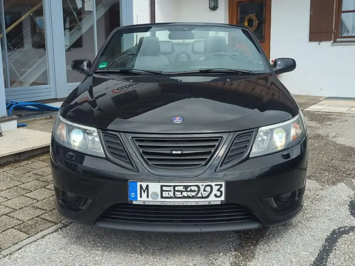Gebraucht Saab 9-3 Vector 200 PS (147 kW) 2008 Schwarz Cabrio