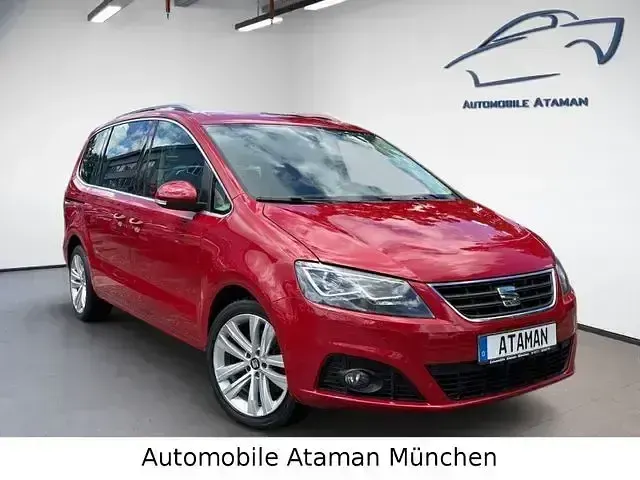 Gebraucht Seat Alhambra Style Plus 184 PS (135 kW) 2016 Rot Van / Kleinbus
