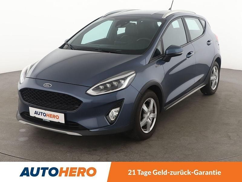 Blau Gebraucht 2019 Ford Fiesta Active Kleinwagen | 11.940 € (Guter Preis) - Bild 1/3