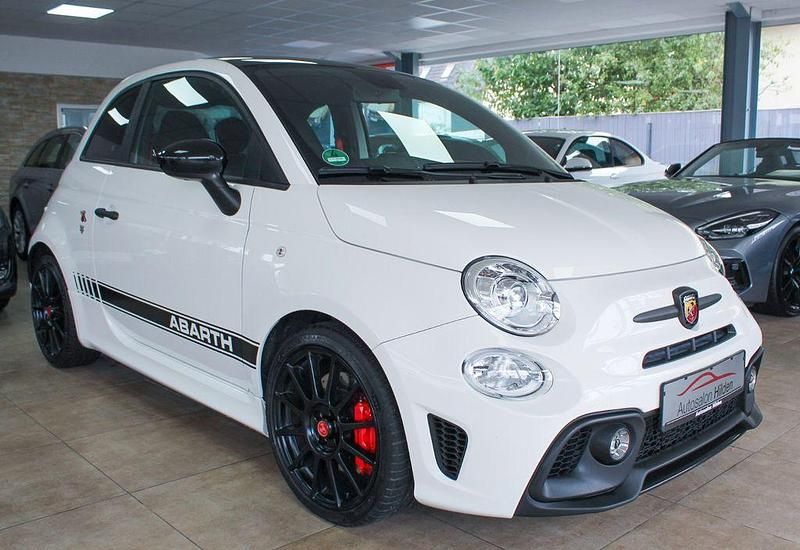 Weiß Gebraucht 2021 Abarth 595 Esseesse Kleinwagen | 24.999 € (Etwas zu teuer) - Bild 1/4