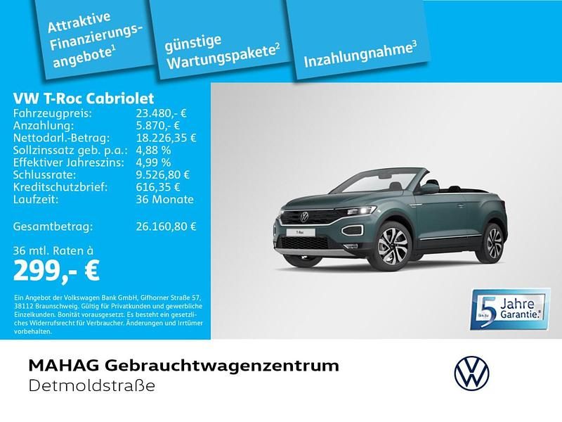 Gebraucht VW T-Roc Active 150 PS (110 kW) 2021 SUV