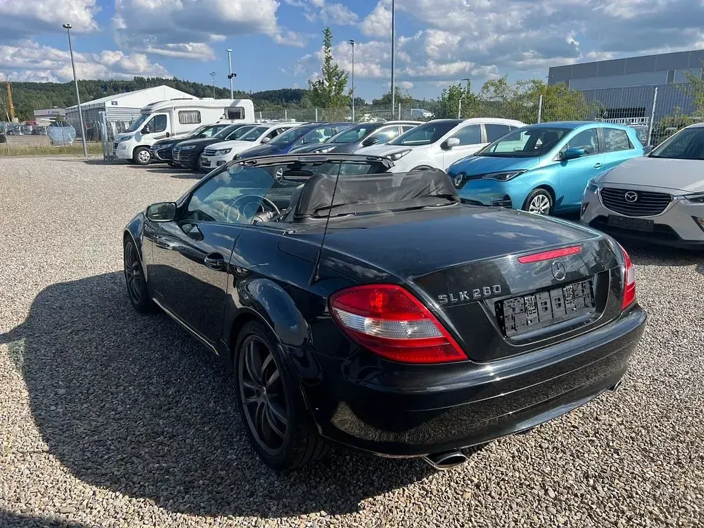 Gebraucht Mercedes SLK280 231 PS (169 kW) 2006 Schwarz Cabrio