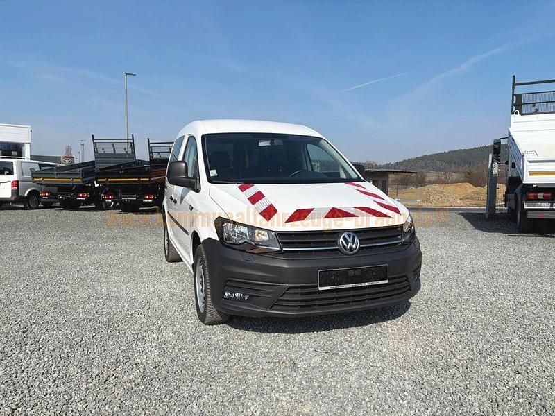 Gebraucht VW Caddy 122 PS (89 kW) 2020 Weiß Van / Kleinbus