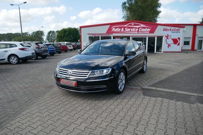 Schwarz Gebraucht 2014 VW Phaeton Limousine | 16.980 € - Bild 1/4