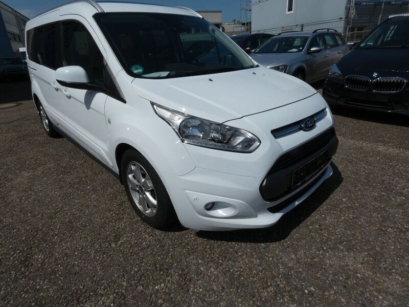 Weiß Gebraucht 2018 Ford Grand Tourneo Connect Titanium Van / Kleinbus | 18.980 € (Fairer Preis) - Bild 1/4