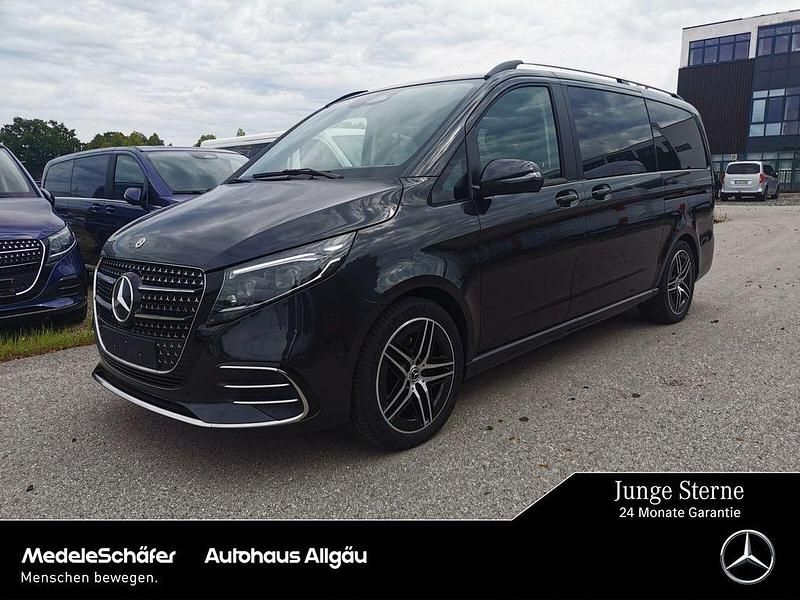 Graphitgrau Gebraucht 2024 Mercedes V220 Style Van / Kleinbus | 68.850 € - Bild 1/4