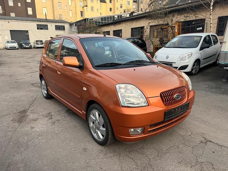 Gebraucht Kia Picanto 65 PS (47 kW) 2007 Orange Kleinwagen