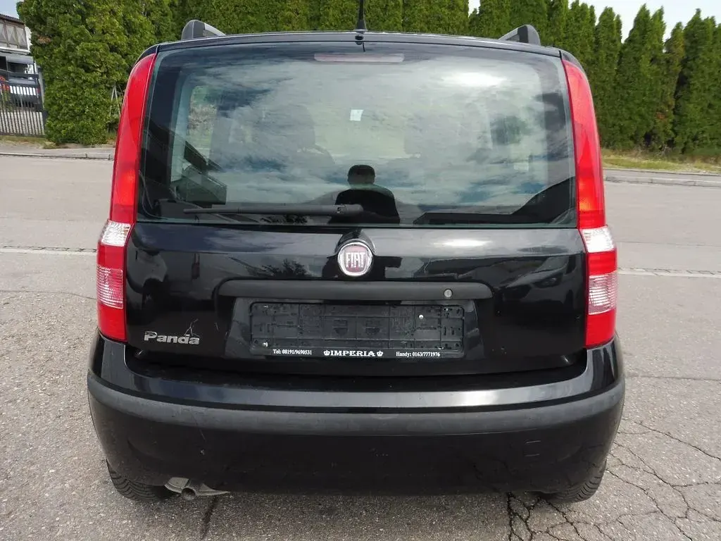 Gebraucht Fiat Panda Dynamic 69 PS (50 kW) 2011 Schwarz Kleinwagen