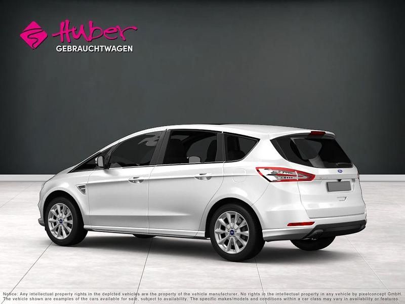 Gebraucht Ford S-MAX Titanium 160 PS (117 kW) 2017 Weiß Van / Kleinbus