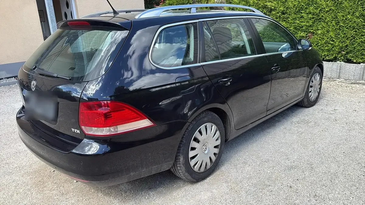 Gebraucht VW Golf VI 105 PS (77 kW) 2009 Schwarz Kleinwagen