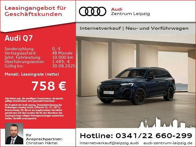 Blau Neu 2025 Audi Q7 Business SUV | 99.990 € (Teuer) - Bild 1/2