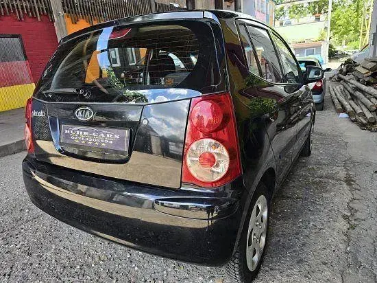 Gebraucht Kia Picanto 65 PS (47 kW) 2008 Schwarz Kleinwagen