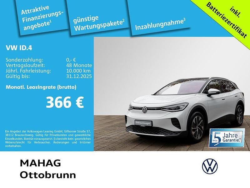 Weiß Gebraucht 2025 VW ID.4 Pro SUV | 37.982 € (Superpreis) - Bild 1/2
