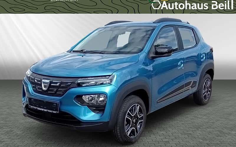 Blau(metallic) Gebraucht 2022 Dacia Spring Comfort Plus Kleinwagen | 10.990 € (Fairer Preis) - Bild 1/4