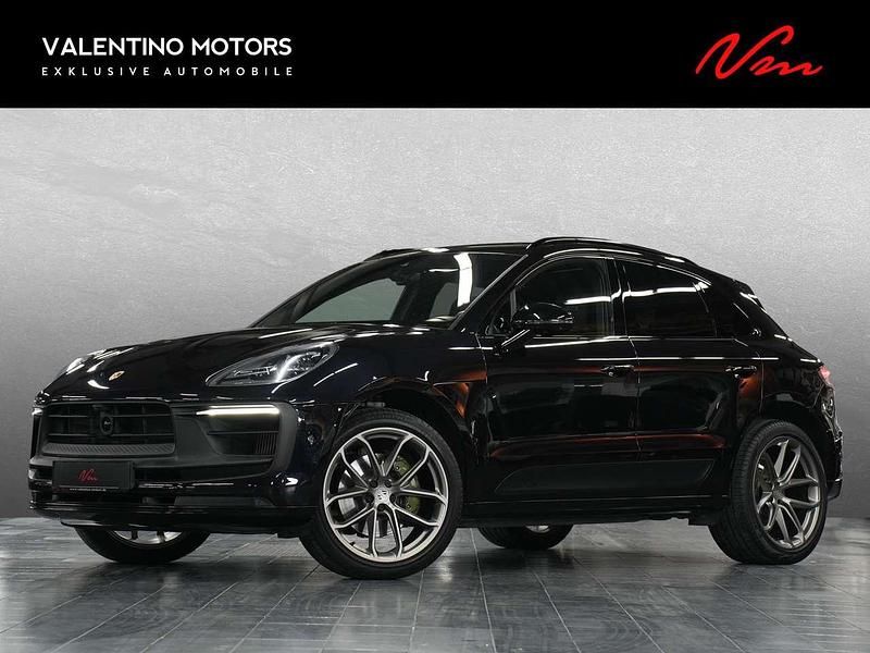Tiefschwarzmetallic Gebraucht 2021 Porsche Macan S SUV | 62.900 € (Fairer Preis) - Bild 1/4