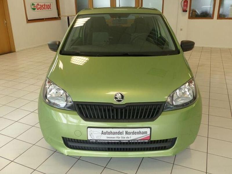Gebraucht Skoda Citigo Active 60 PS (44 kW) 2015 Grün Kleinwagen