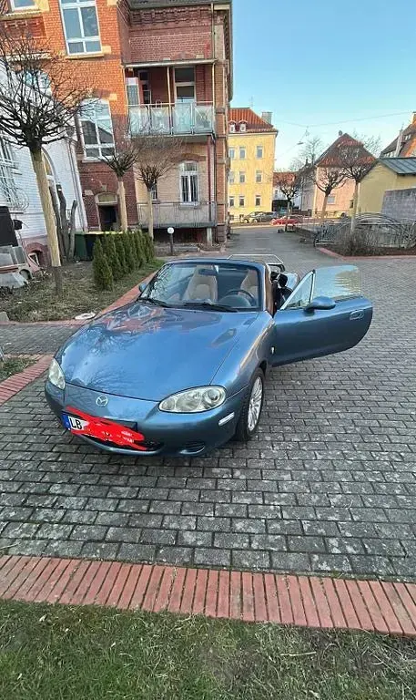 Gebraucht Mazda MX5 Impuls 110 PS (80 kW) 2005 Blau Cabrio