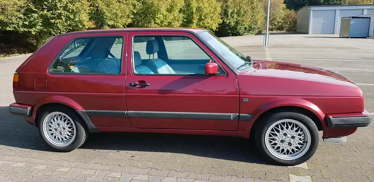 Gebraucht VW Golf II 70 PS (51 kW) 1988 Rot Kleinwagen