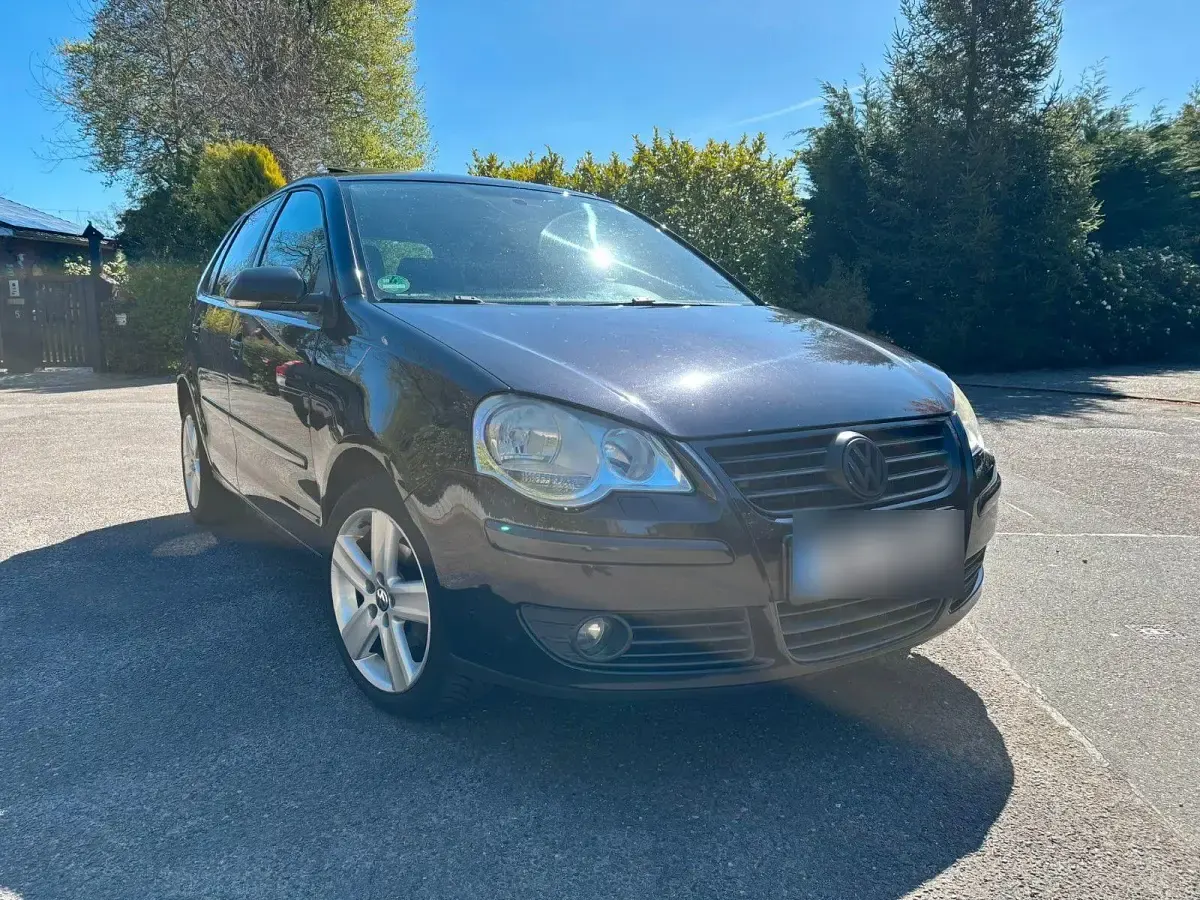 Gebraucht VW Polo Edition 80 PS (58 kW) 2007 Schwarz Kleinwagen