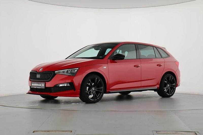 Rot Gebraucht 2021 Skoda Scala Kleinwagen | 23.889 € (Teuer) - Bild 1/4